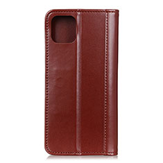 Funda de Cuero Cartera con Soporte Carcasa T08 para Xiaomi Mi 11 Lite 5G Marron