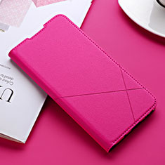 Funda de Cuero Cartera con Soporte Carcasa T08 para Xiaomi Mi 9T Pro Rosa Roja