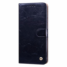 Funda de Cuero Cartera con Soporte Carcasa T08 para Xiaomi Redmi 10X 4G Negro