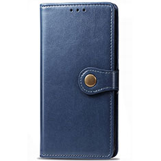 Funda de Cuero Cartera con Soporte Carcasa T09 para Huawei P40 Azul