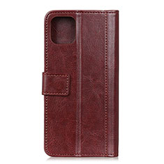 Funda de Cuero Cartera con Soporte Carcasa T09 para Xiaomi Mi 11 Lite 5G Marron