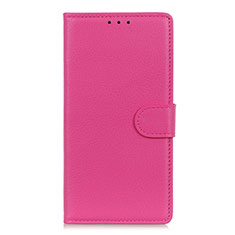 Funda de Cuero Cartera con Soporte Carcasa T11 para Huawei Nova Lite 3 Plus Rosa Roja