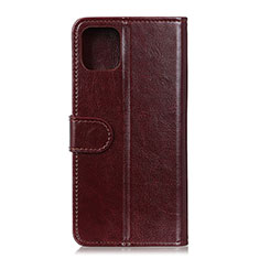 Funda de Cuero Cartera con Soporte Carcasa T11 para Xiaomi Mi 11 5G Marron