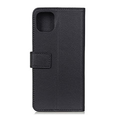 Funda de Cuero Cartera con Soporte Carcasa T12 para Xiaomi Mi 11 Lite 5G NE Negro