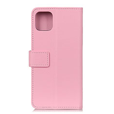 Funda de Cuero Cartera con Soporte Carcasa T12 para Xiaomi Mi 11 Lite 5G Rosa