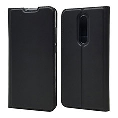 Funda de Cuero Cartera con Soporte Carcasa T12 para Xiaomi Mi 9T Pro Negro