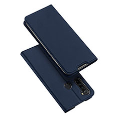 Funda de Cuero Cartera con Soporte Carcasa T12 para Xiaomi Redmi Note 8T Azul