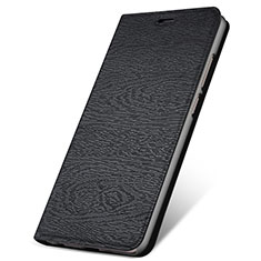 Funda de Cuero Cartera con Soporte Carcasa T14 para Huawei Honor 10i Negro