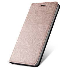 Funda de Cuero Cartera con Soporte Carcasa T14 para Huawei Honor 10i Oro Rosa