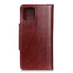 Funda de Cuero Cartera con Soporte Carcasa T14 para Xiaomi Mi 11 Lite 4G Marron