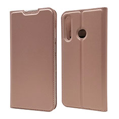 Funda de Cuero Cartera con Soporte Carcasa T15 para Huawei Honor 10i Oro Rosa