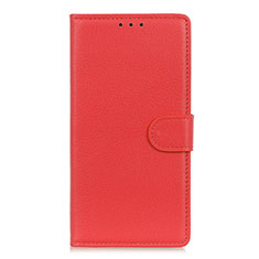 Funda de Cuero Cartera con Soporte Carcasa T16 para Samsung Galaxy Note 20 5G Rojo