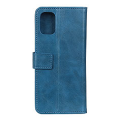 Funda de Cuero Cartera con Soporte Carcasa T17 para Xiaomi Mi 11 Lite 4G Azul