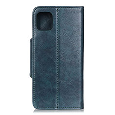 Funda de Cuero Cartera con Soporte Carcasa T18 para Xiaomi Mi 11 Lite 4G Azul