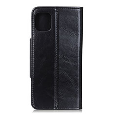 Funda de Cuero Cartera con Soporte Carcasa T18 para Xiaomi Mi 11 Lite 4G Negro