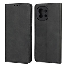 Funda de Cuero Cartera con Soporte Carcasa T20 para Xiaomi Mi 11 Lite 4G Negro