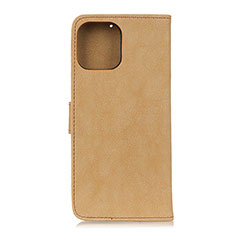 Funda de Cuero Cartera con Soporte Carcasa T23 para Xiaomi Mi 11 Lite 4G Caqui