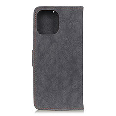 Funda de Cuero Cartera con Soporte Carcasa T23 para Xiaomi Mi 11 Lite 4G Negro