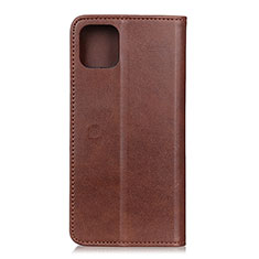 Funda de Cuero Cartera con Soporte Carcasa T24 para Xiaomi Mi 11 Lite 4G Marron