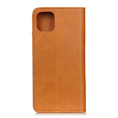 Funda de Cuero Cartera con Soporte Carcasa T24 para Xiaomi Mi 11 Lite 5G Marron Claro