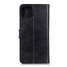 Funda de Cuero Cartera con Soporte Carcasa T26 para Xiaomi Mi 11 Lite 4G Negro