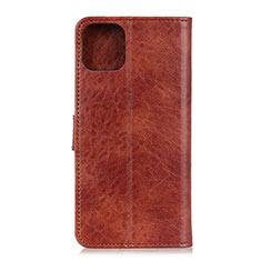 Funda de Cuero Cartera con Soporte Carcasa T26 para Xiaomi Mi 11 Lite 5G Marron