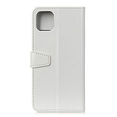 Funda de Cuero Cartera con Soporte Carcasa T28 para Xiaomi Mi 11 5G Blanco