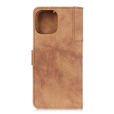 Funda de Cuero Cartera con Soporte Carcasa T29 para Xiaomi Mi 11 Lite 5G NE Marron