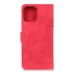 Funda de Cuero Cartera con Soporte Carcasa T29 para Xiaomi Mi 11 Lite 5G Rojo