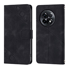 Funda de Cuero Cartera con Soporte Carcasa Y01B para OnePlus Ace 2 Pro 5G Negro