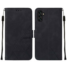 Funda de Cuero Cartera con Soporte Carcasa Y01B para Samsung Galaxy A04s Negro