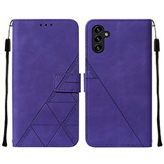 Funda de Cuero Cartera con Soporte Carcasa Y01B para Samsung Galaxy A13 5G Morado