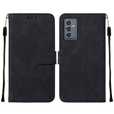 Funda de Cuero Cartera con Soporte Carcasa Y01B para Samsung Galaxy A15 5G Negro