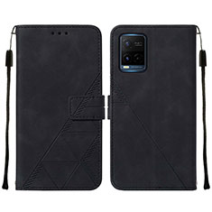 Funda de Cuero Cartera con Soporte Carcasa Y01B para Vivo Y32 4G Negro