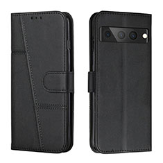 Funda de Cuero Cartera con Soporte Carcasa Y01X para Google Pixel 7 Pro 5G Negro