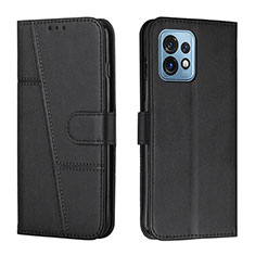 Funda de Cuero Cartera con Soporte Carcasa Y01X para Motorola Moto Edge 40 Pro 5G Negro