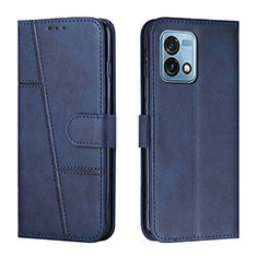 Funda de Cuero Cartera con Soporte Carcasa Y01X para Motorola Moto G Stylus (2023) 4G Azul