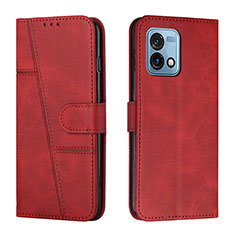 Funda de Cuero Cartera con Soporte Carcasa Y01X para Motorola Moto G Stylus (2023) 4G Rojo