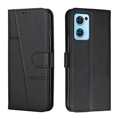 Funda de Cuero Cartera con Soporte Carcasa Y01X para OnePlus Nord CE 2 5G Negro