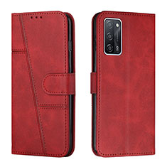 Funda de Cuero Cartera con Soporte Carcasa Y01X para Oppo A53s 5G Rojo