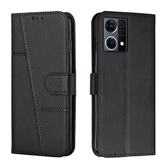 Funda de Cuero Cartera con Soporte Carcasa Y01X para Oppo F21 Pro 4G Negro