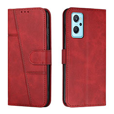 Funda de Cuero Cartera con Soporte Carcasa Y01X para Realme 10 5G Rojo