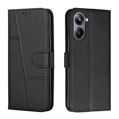 Funda de Cuero Cartera con Soporte Carcasa Y01X para Realme 10 Pro 5G Negro