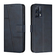 Funda de Cuero Cartera con Soporte Carcasa Y01X para Realme 9 4G Azul