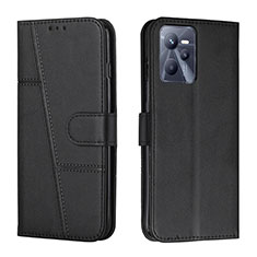 Funda de Cuero Cartera con Soporte Carcasa Y01X para Realme Narzo 50A Prime Negro