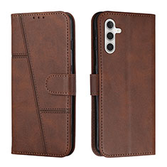 Funda de Cuero Cartera con Soporte Carcasa Y01X para Samsung Galaxy A04s Marron