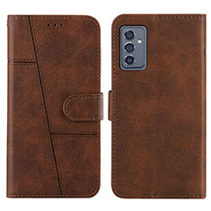 Funda de Cuero Cartera con Soporte Carcasa Y01X para Samsung Galaxy A15 4G Marron