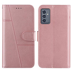 Funda de Cuero Cartera con Soporte Carcasa Y01X para Samsung Galaxy A15 LTE Oro Rosa