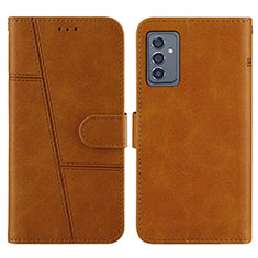 Funda de Cuero Cartera con Soporte Carcasa Y01X para Samsung Galaxy A24 4G Marron Claro