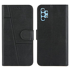 Funda de Cuero Cartera con Soporte Carcasa Y01X para Samsung Galaxy A32 4G Negro